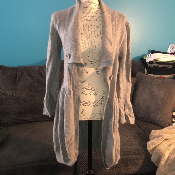 Central Park West Button Front Cardigan, Small - Picture 1 of 7